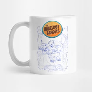 The Barefoot Bandits Minekart - Blue Mug